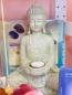 Preview: Meditierender Buddha mit Teelichthalter